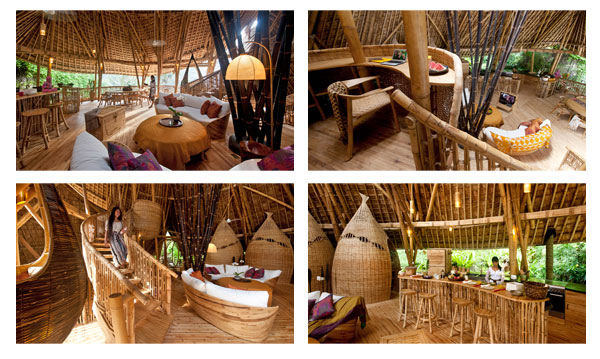 оскошныe пятизвездочныe дома из бамбука на Бали продаются за 1,2 миллиона фунтов